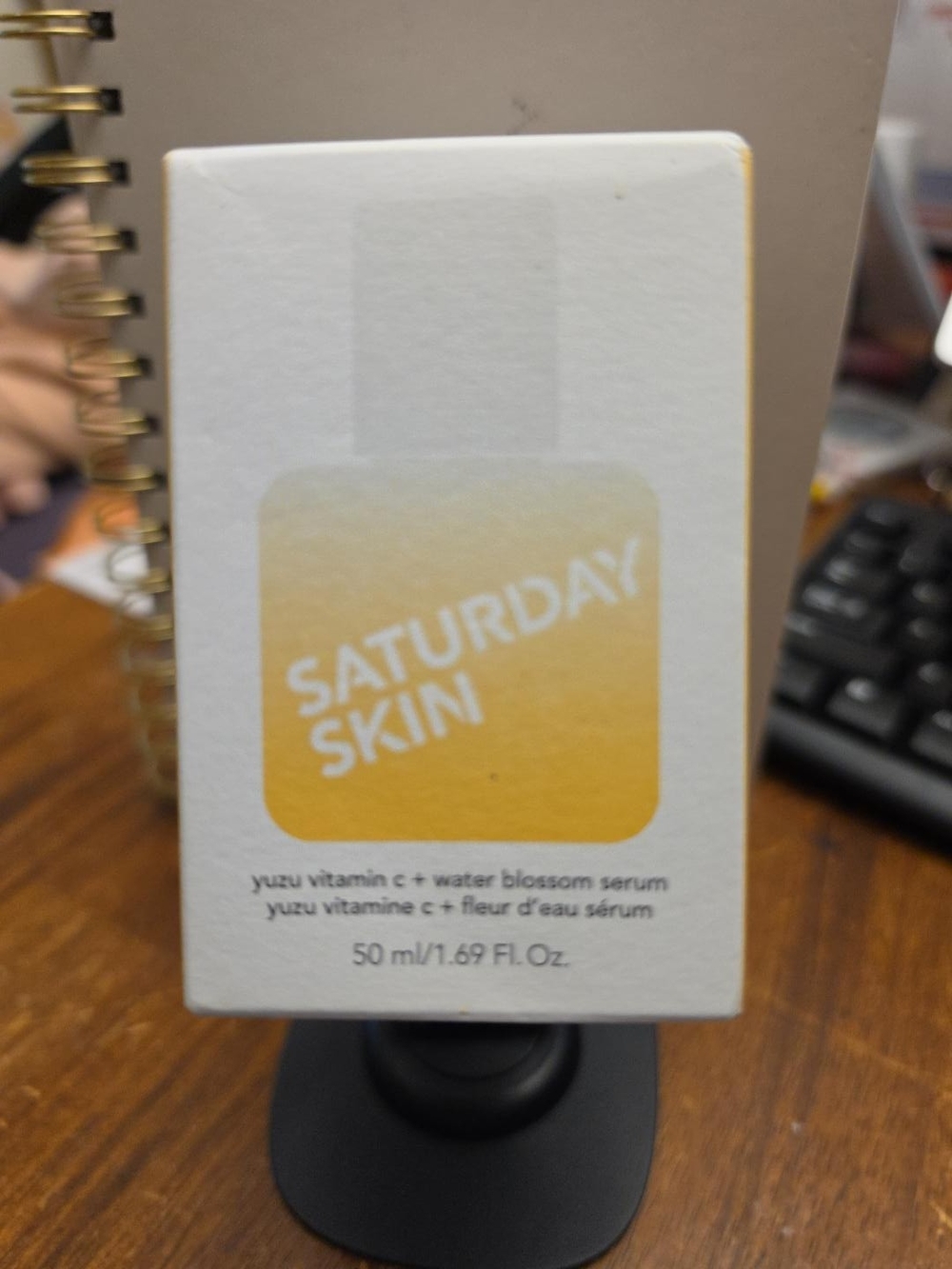 Saturday Skin Yuzu Vitamin C + Water Blossom Serum — Yellow